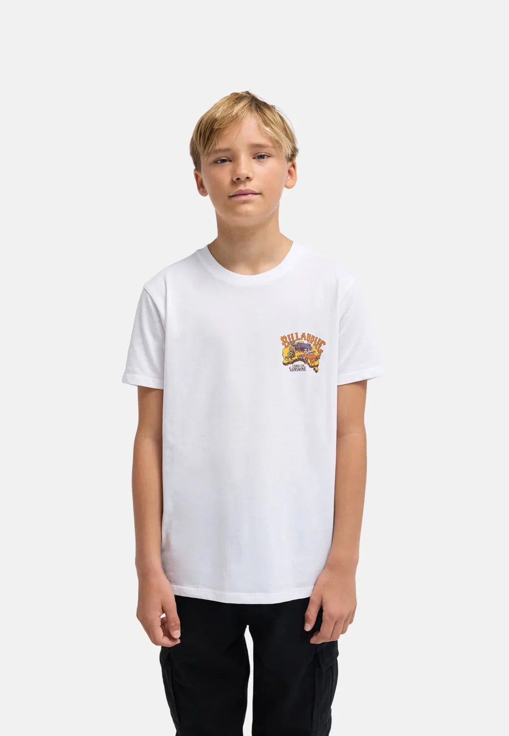 Одежда Jungen 8-16|топы ebbzt00266 - футболка с принтом Billabong, Wht — фото 3