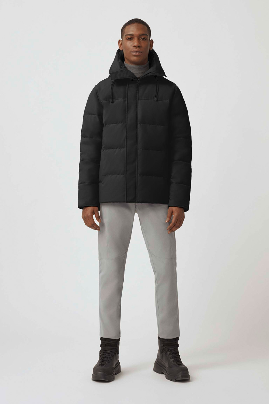 Парка Canada Goose MacMillan Label Heritage, черный — фото 4