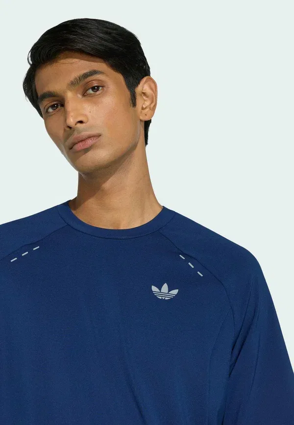 Футболка Adidas Originals, индиго — фото 4