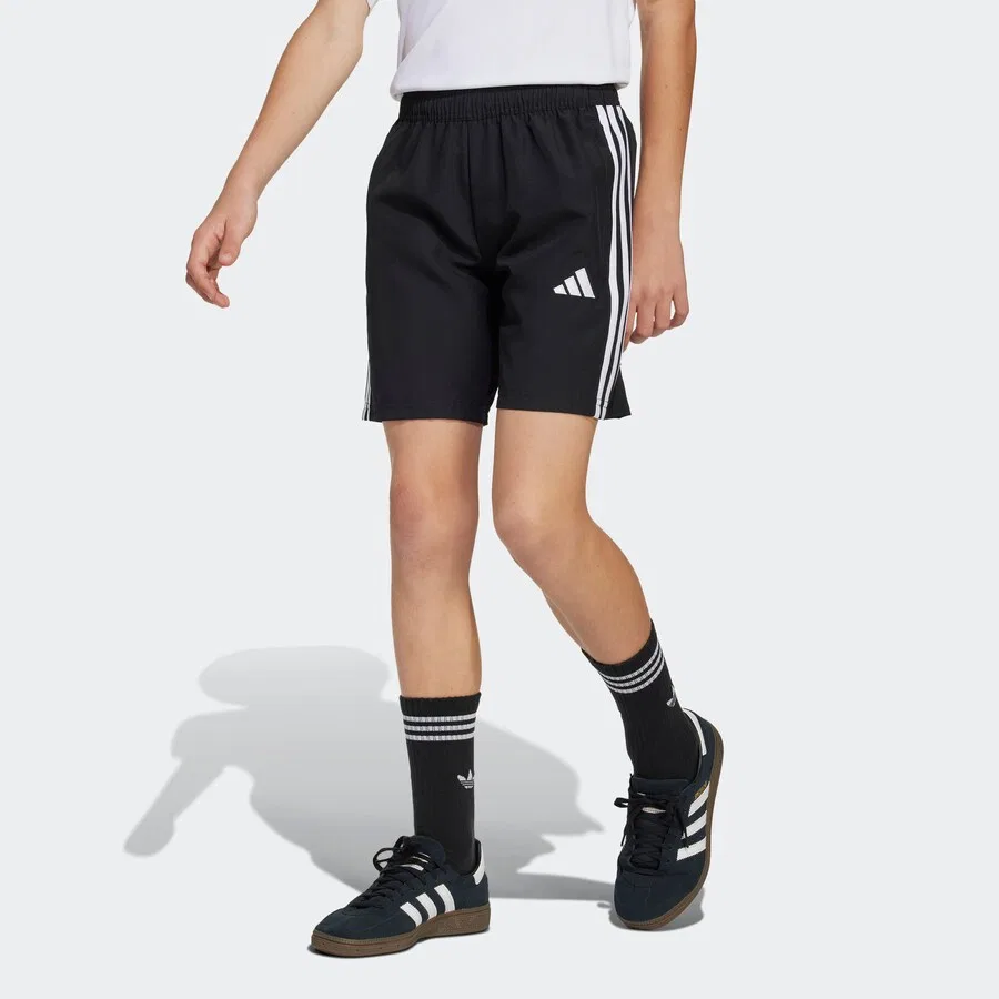 Спортивные брюки ADIDAS PERFORMANCE Regular Workout Pants 'Tiro 25 Essentials' черного цвета — фото 2