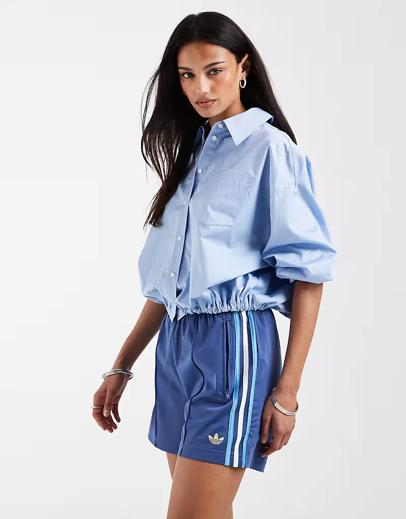 Шорты Adidas Originals Firebird, синий — фото 2