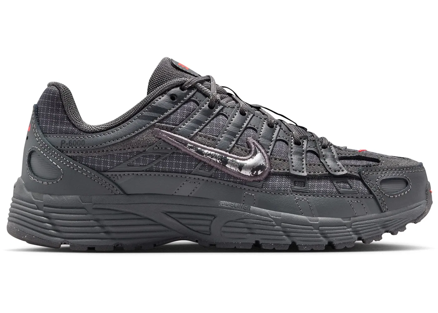 Детские кроссовки Lifestyle Nike P-6000, Iron Grey/Dark Smoke Grey/Light Smoke Grey/Metallic Silver