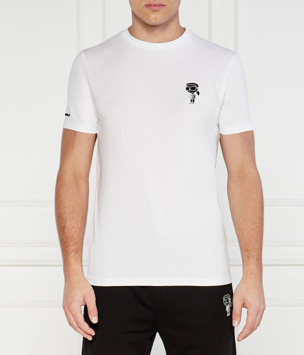 

Футболка мужская Karl Lagerfeld Regular Fit, белый / черный