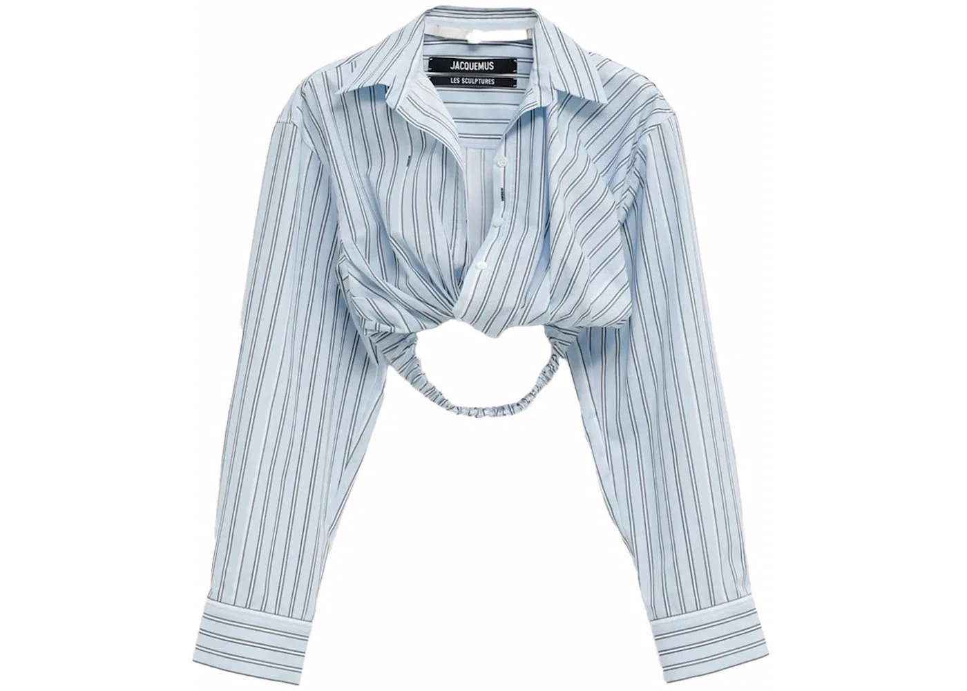 Женская рубашка La Chemise Bahia Courte Shirt Jacquemus, 100 White