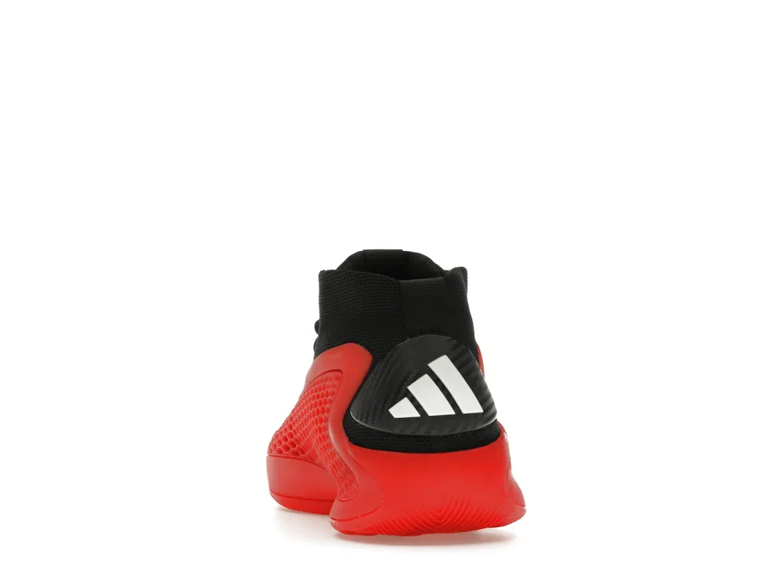 Детские кроссовки для мальчиков с верхом из синтетики Adidas AE 1, Black/Red/White — фото 4