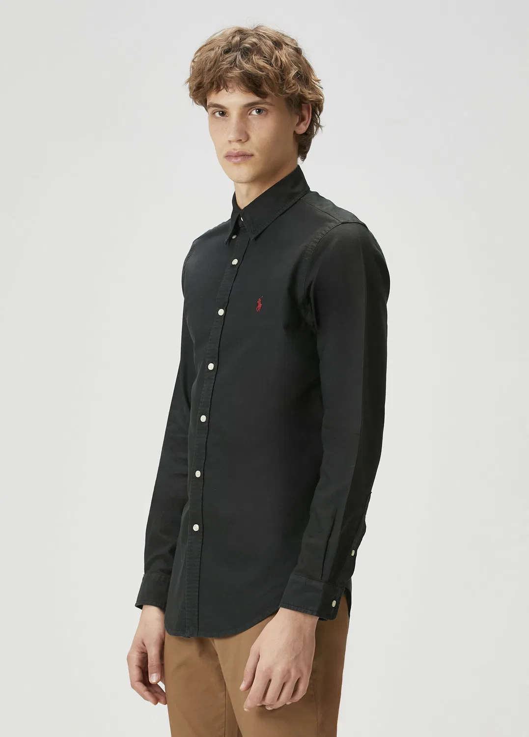 Рубашка Polo Ralph Lauren, Siyah — фото 3