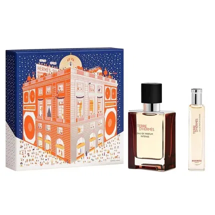 Парфюмерный набор Hermes Terre D'Hermes Eau De Parfum Intense, 50 мл + 15 мл