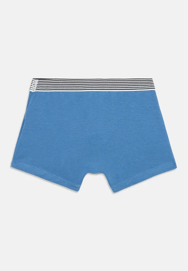 Набор трусов 5 шт, хлопок, Petit Bateau, light green/blue/black/light blue, черный/светло-синий/светло-зеленый — фото 2