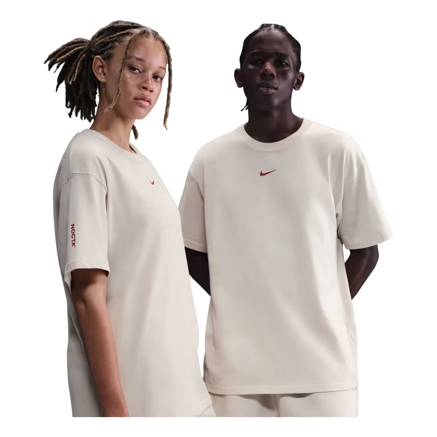 Футболка с принтом X Nocta Nike, коричневый