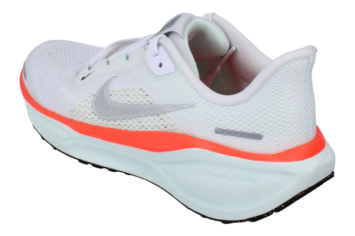 Детские кроссовки для мальчиков с амортизацией Air Zoom Pegasus 41 NIKE, White Metallic Silver Barely G — фото 2