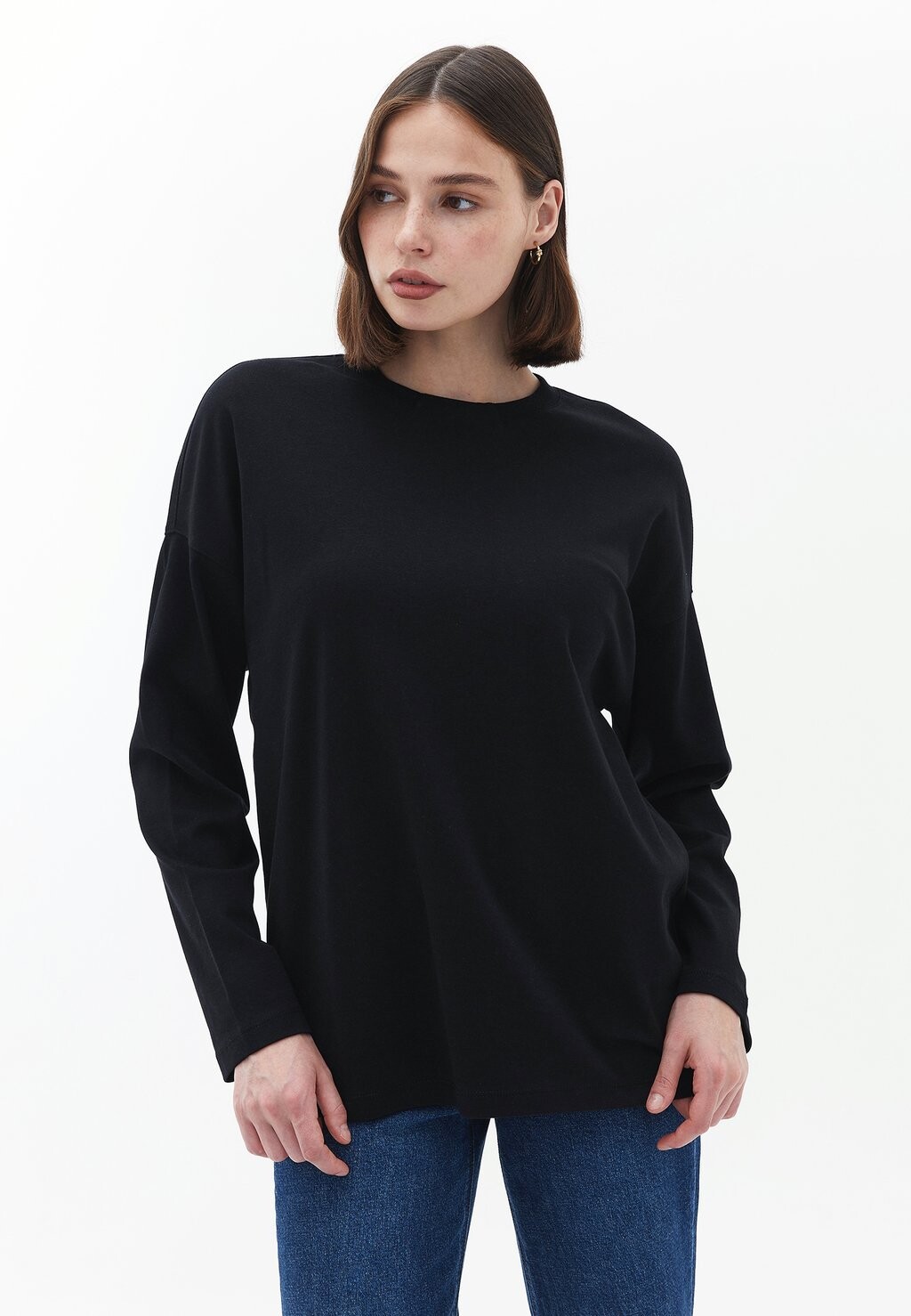 

Рубашка с длинными рукавами FIGURUMSPIELENDER FORM OXXO, цвет black