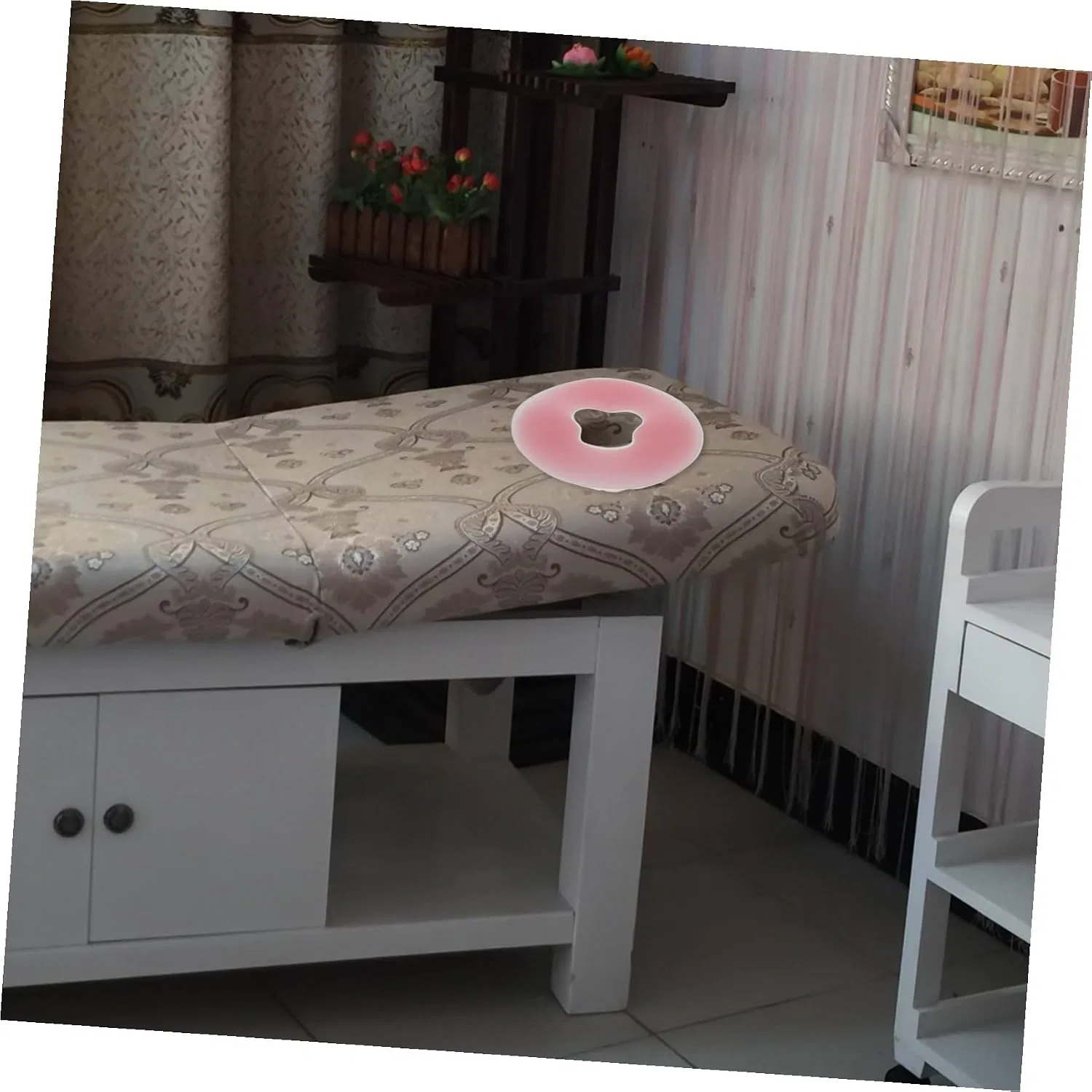 Массажная подушка для лица из силикона, MAGICLULU, 31x26.5x2.5 см, Pink — фото 4