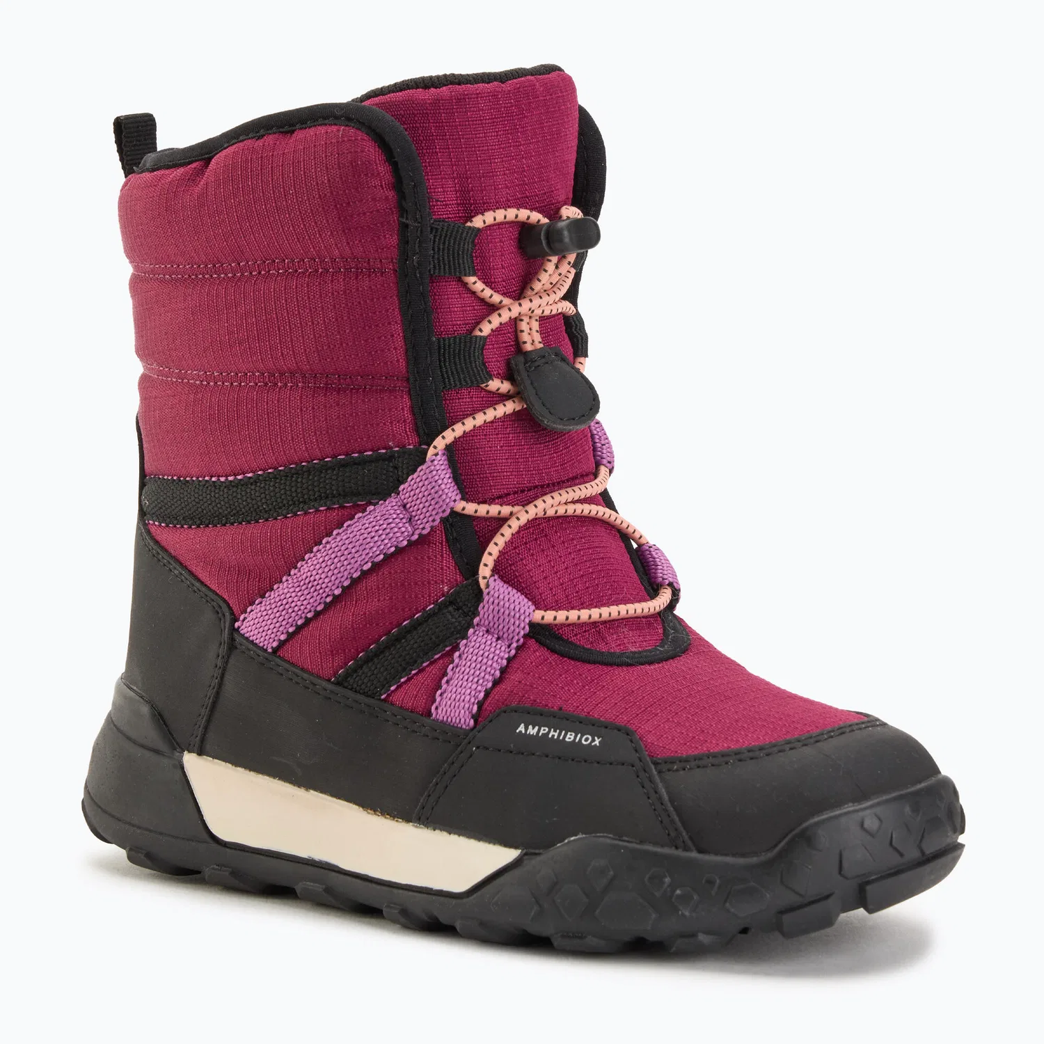 Детские зимние ботинки Geox Trekkyup ABX, Цвет Rosa
