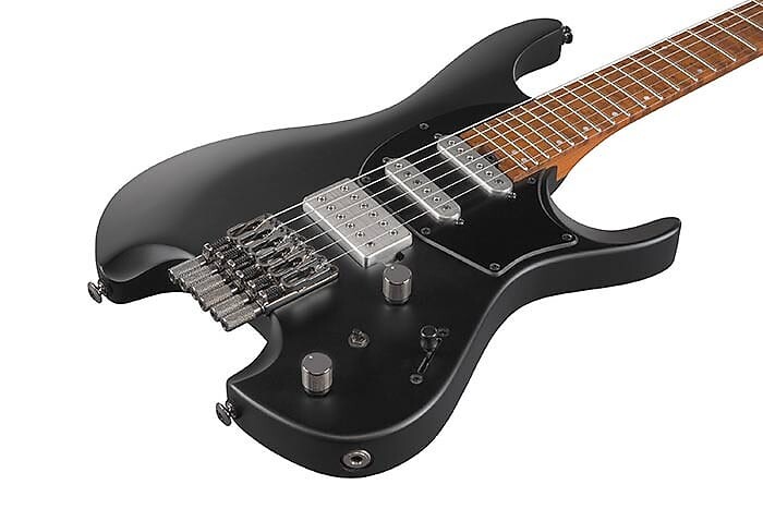 

Цельнокорпусная электрогитара Ibanez Q54 Quest Series — черная плоская