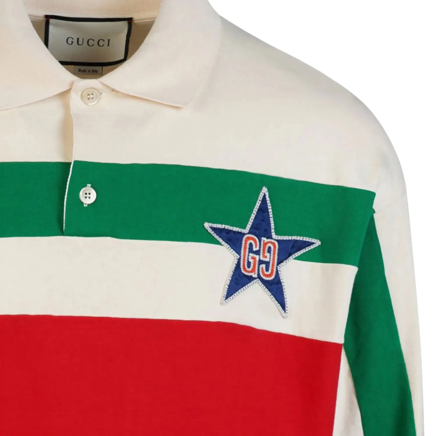 Поло мужское GUCCI Multicolor — фото 4