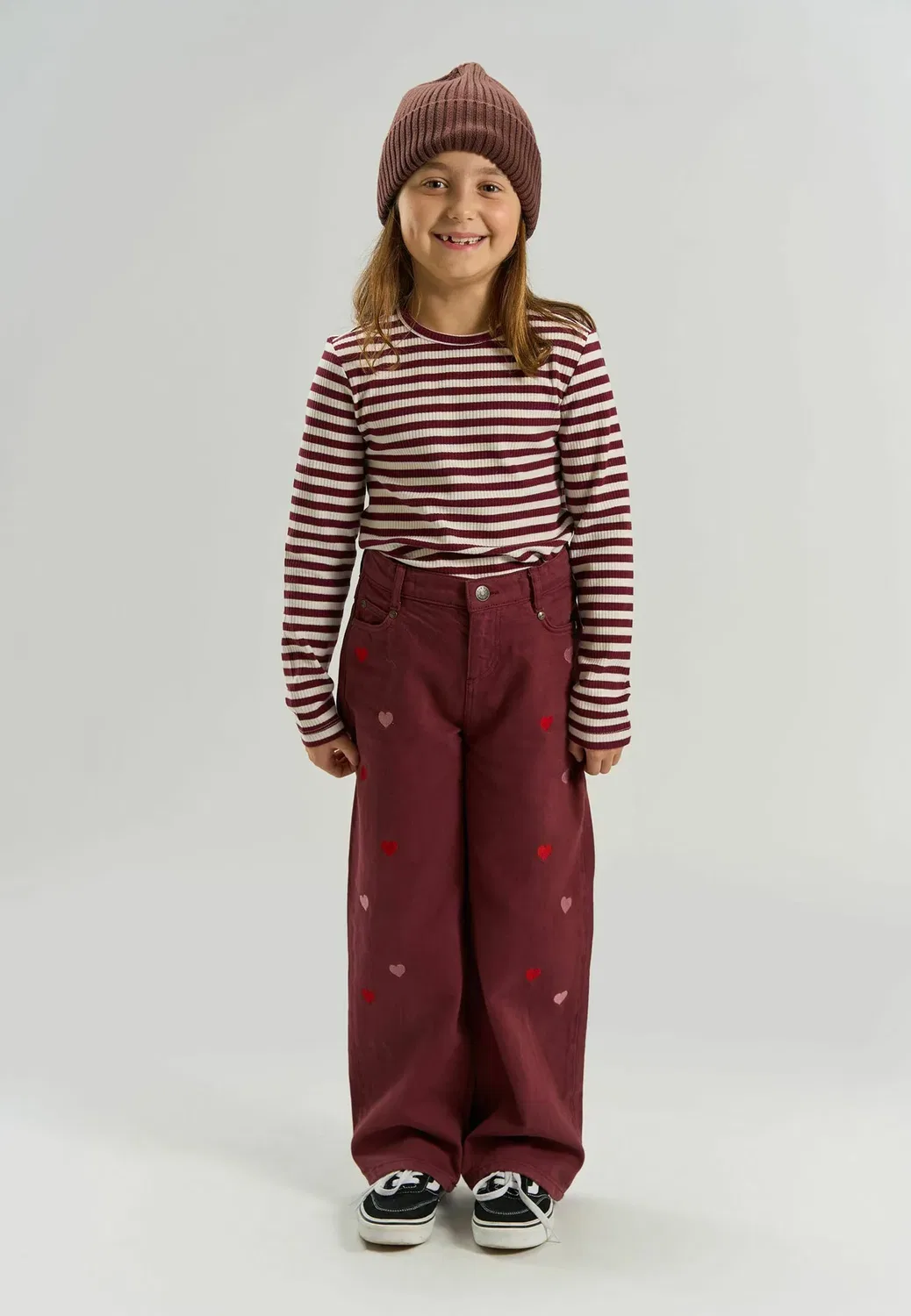 Футболка с длинными рукавами Tnmoore l_s rib tee The New, Gardenia Striped