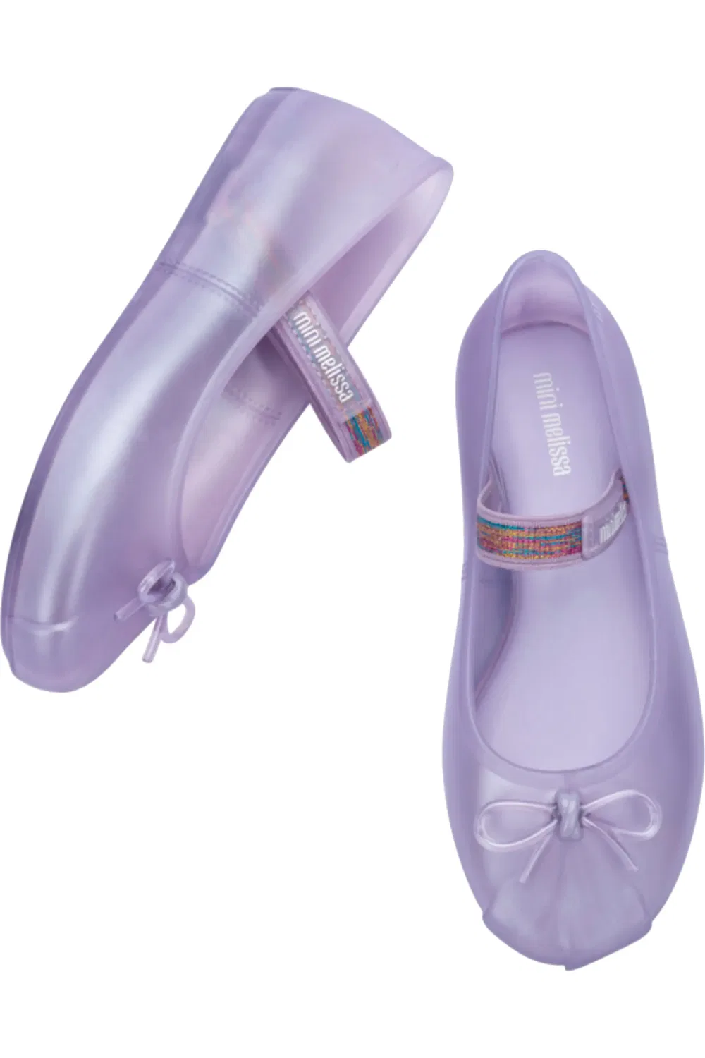 Детские туфли Мэри Джейн с бантом Sophie Mini Melissa, Pearly Lilac — фото 4