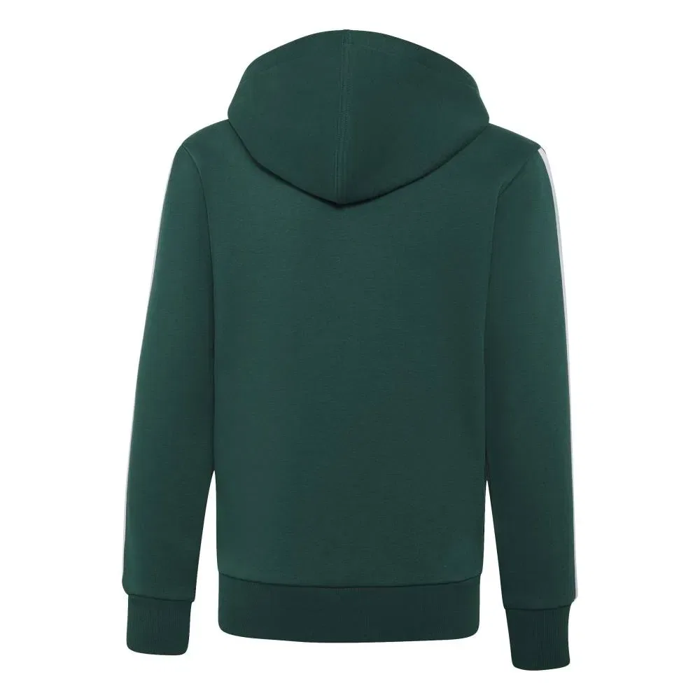 Детское худи с полной застежкой-молнией Adidas Essentials, Green — фото 2