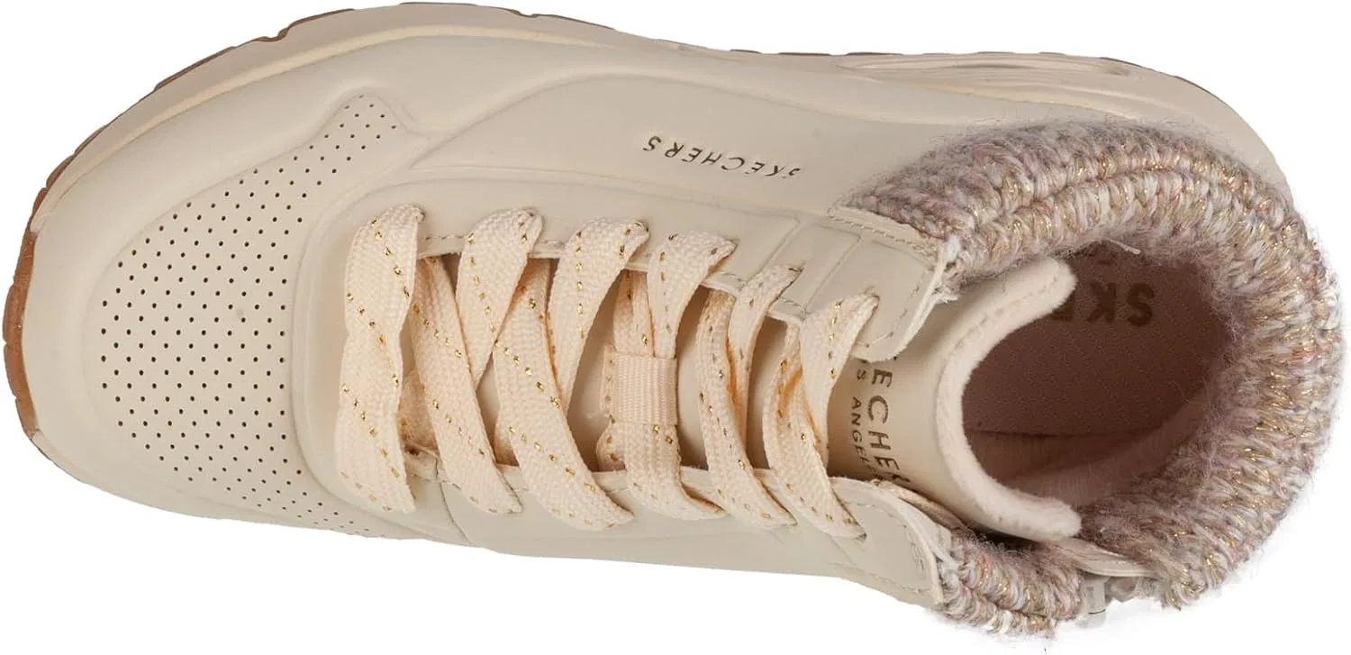 Детские кроссовки для девочек UNO Gen1 Darling Daze Skechers, Natural — фото 4