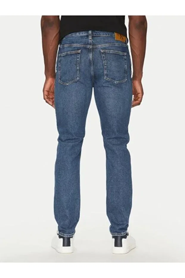 Мужские джинсы с зауженным кроем Calvin Klein, Blue — фото 2