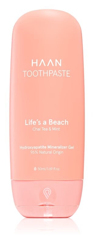 

Зубная паста без фтора, многоразовая бутылка Haan Toothpaste Life's a Beach