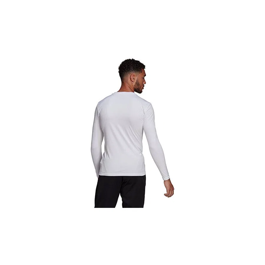 Футболка с длинным рукавом Team Base Tee adidas, Белый — фото 4