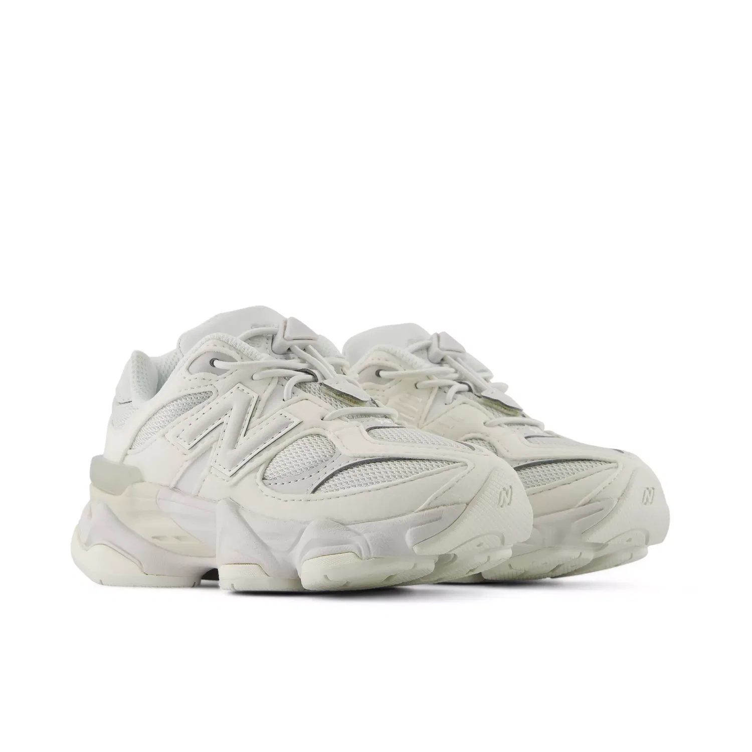 Детские кроссовки на шнурках-бингл с сетчатым верхом 9060 Bungee New Balance, Reflection — фото 2