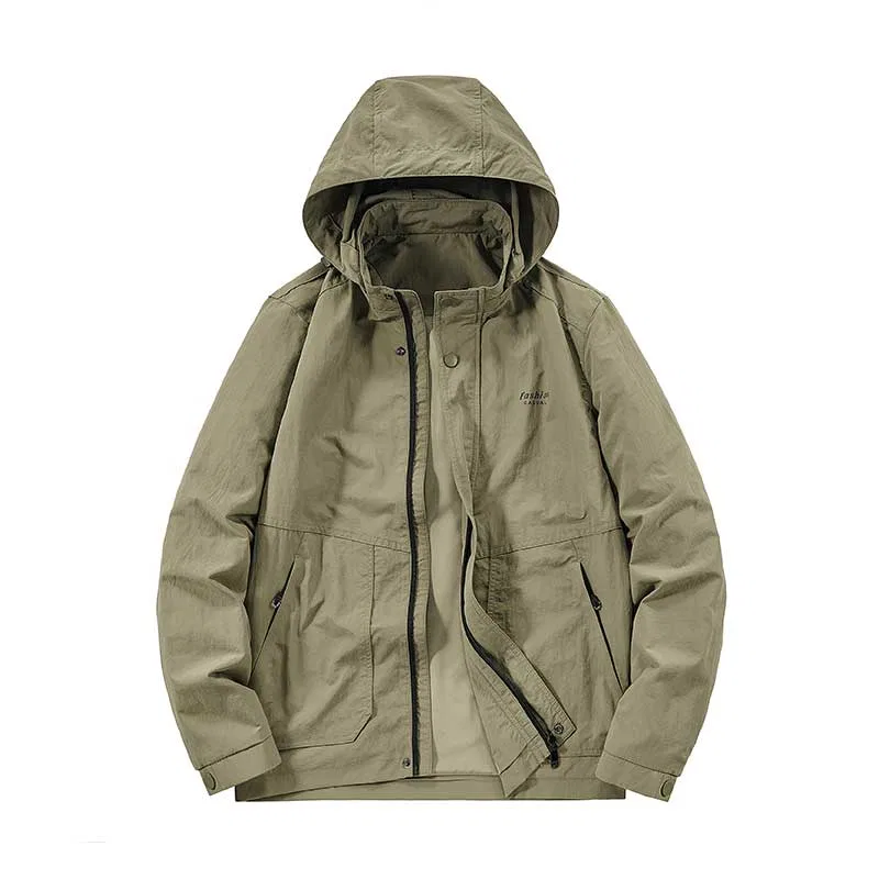 Детская куртка с капюшоном Red Bean, Khaki