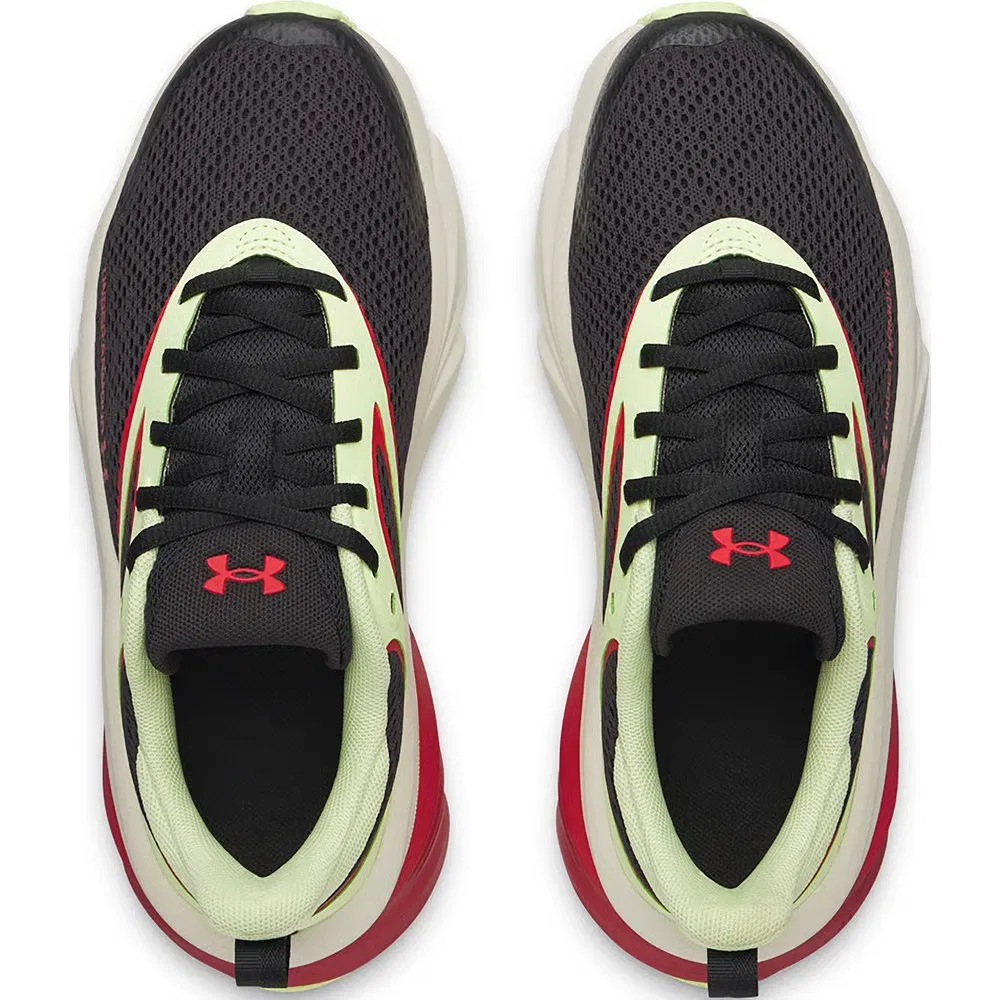 Детские кроссовки Charged+ Rogue 6 для бега для малышей Under Armour, Black /Green/Red — фото 3