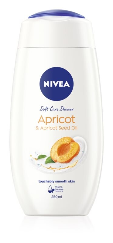 

Ухаживающий гель для душа Nivea Apricot & Apricot Seed Oil