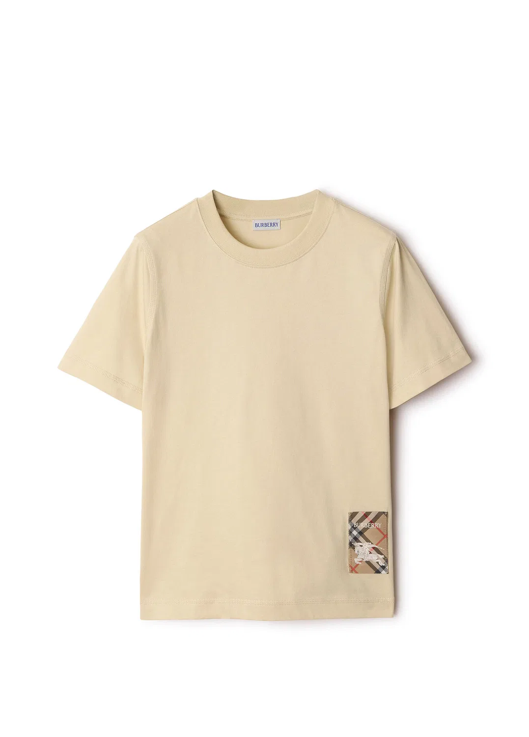 Футболка Burberry, женская, кремовая