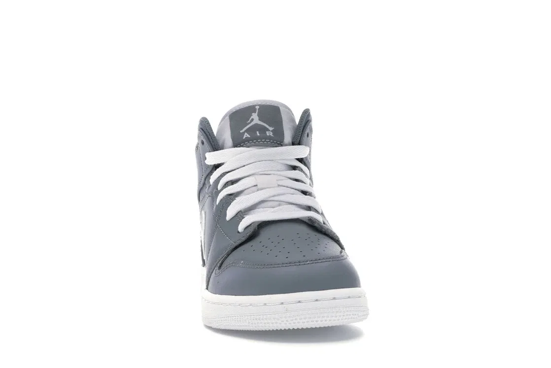 Детские кроссовки Lifestyle Jordan 1 Mid Cool Grey White Jordan, Cool Grey/White-White — фото 2