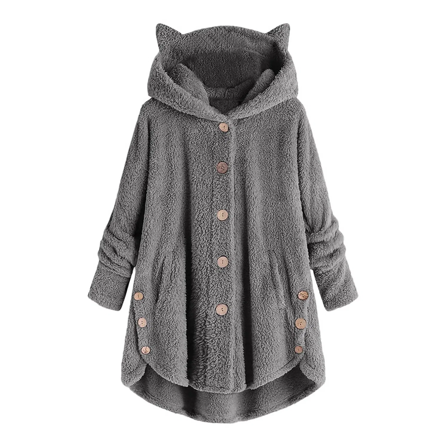 Женское свободное худи с цветовым блоком, Grigio Scuro