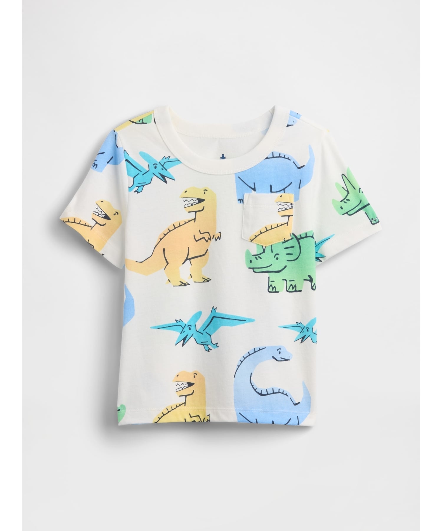 Футболка BF SS PRINT PKT TEE Gap, BIG_DINOS