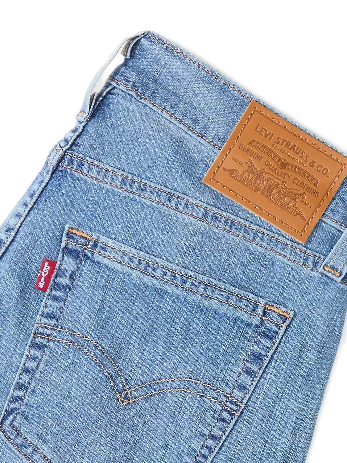 Джинсы 728 синие Levi's, синий — фото 2