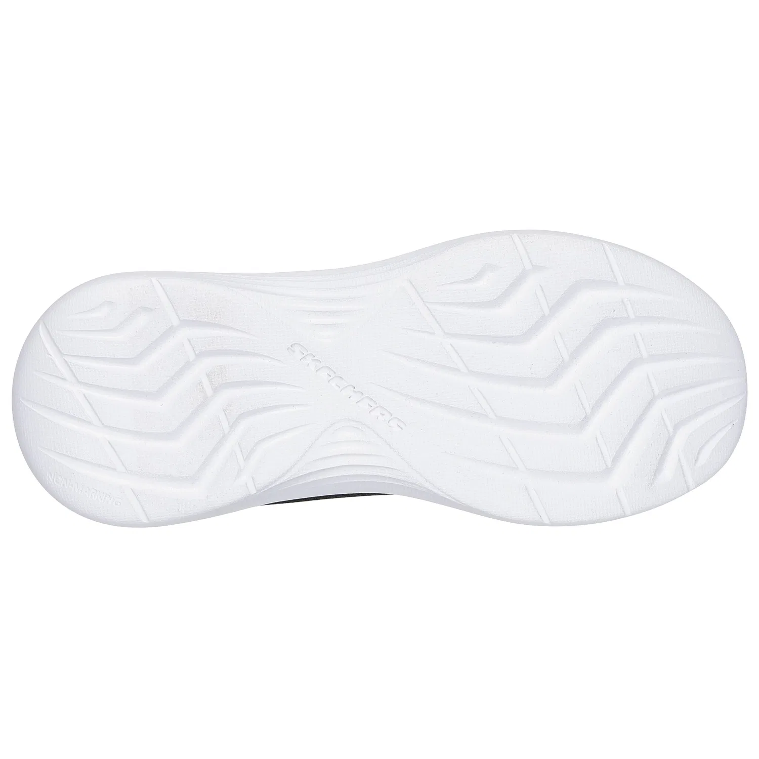 Детские кроссовки Slip-On с кожаным верхом Skechers, Black/Pink — фото 3