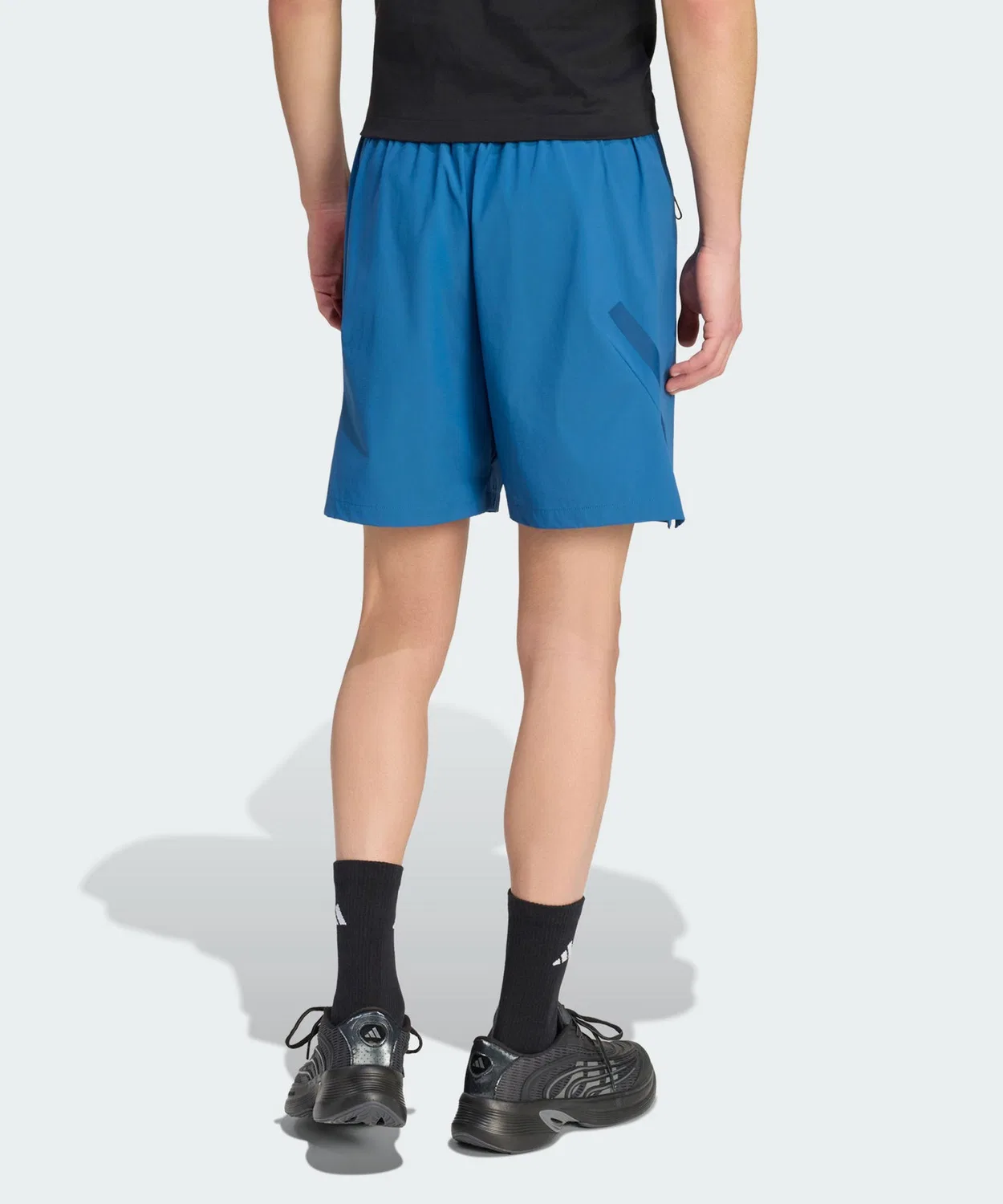 Мужские шорты с регулируемым поясом, модель Z.N.E., Adidas, Blue — фото 2