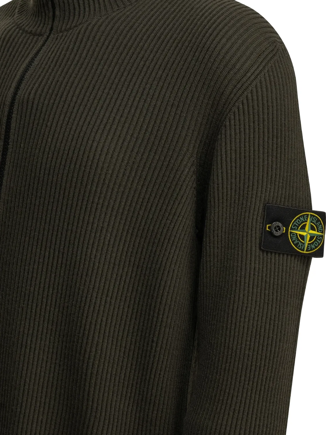 Stone Island Кардиган на молнии, серый — фото 2