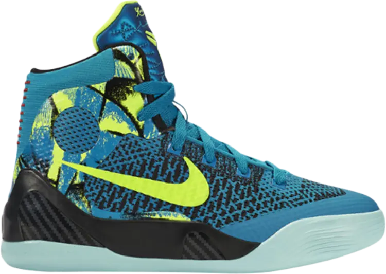 

Кроссовки Nike Kobe 9 Elite GS 'Perspective', бирюзовый