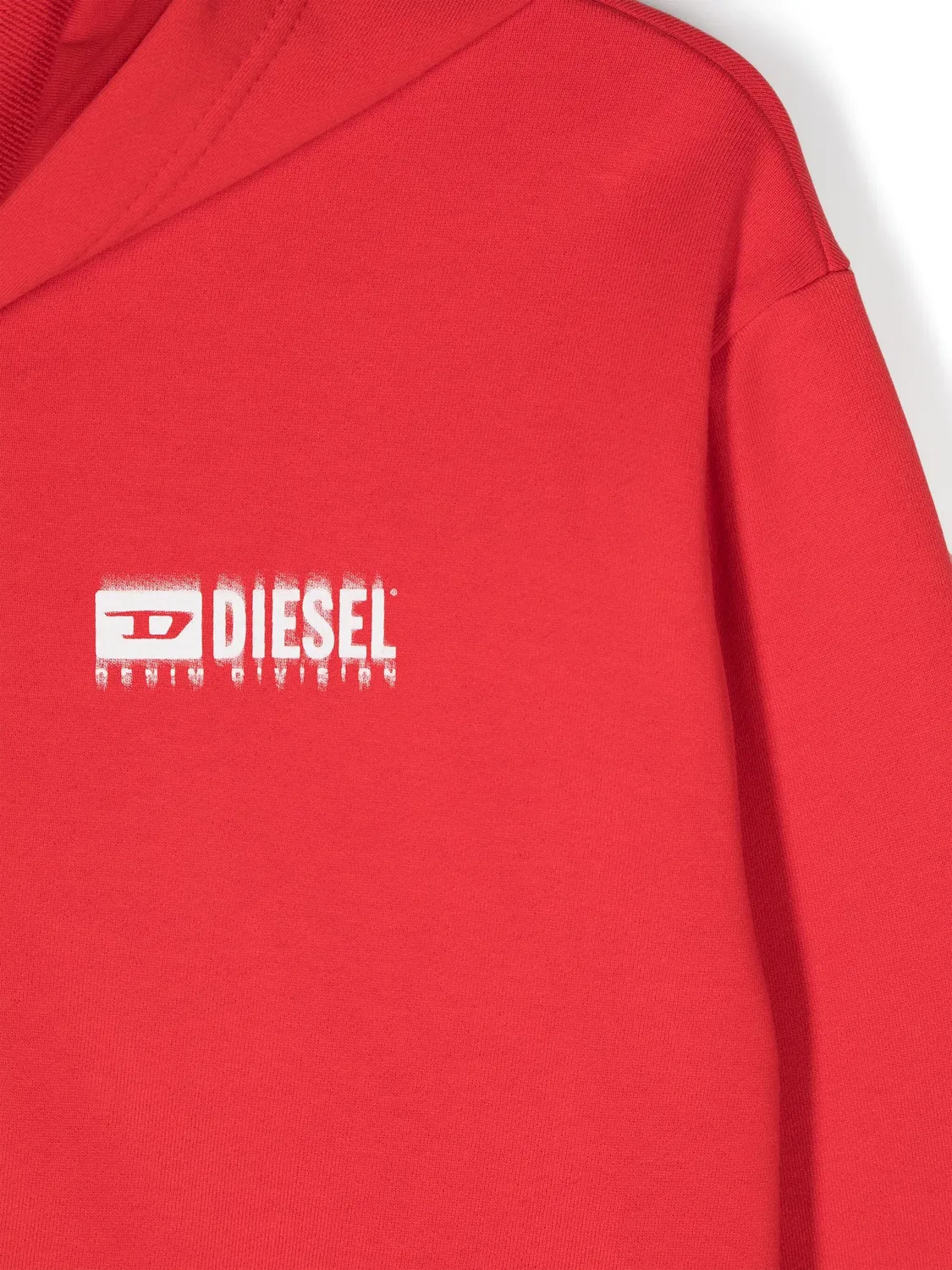 Свитшот Svougzip от Diesel, красный — фото 3