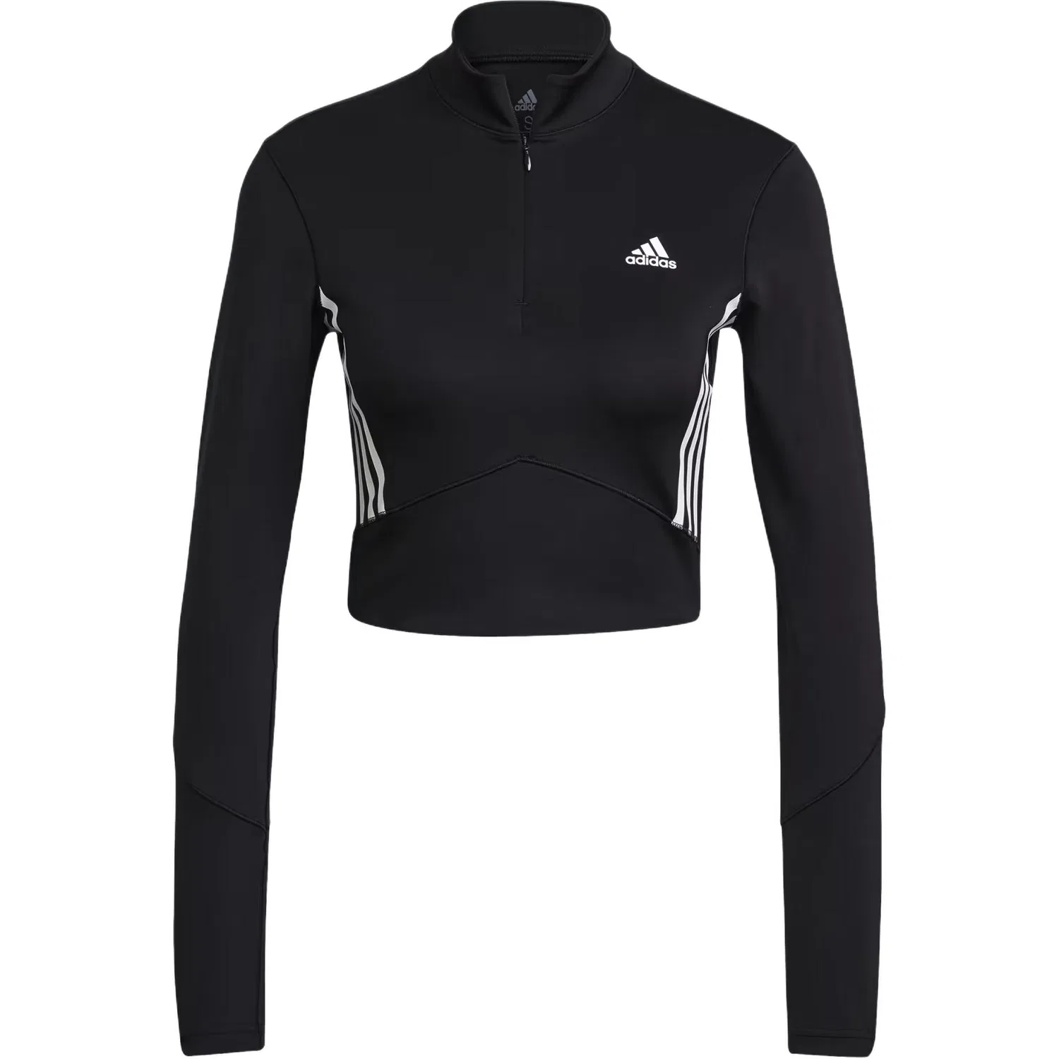 Женская толстовка с воротником-стойкой AEROREADY, Adidas, Black