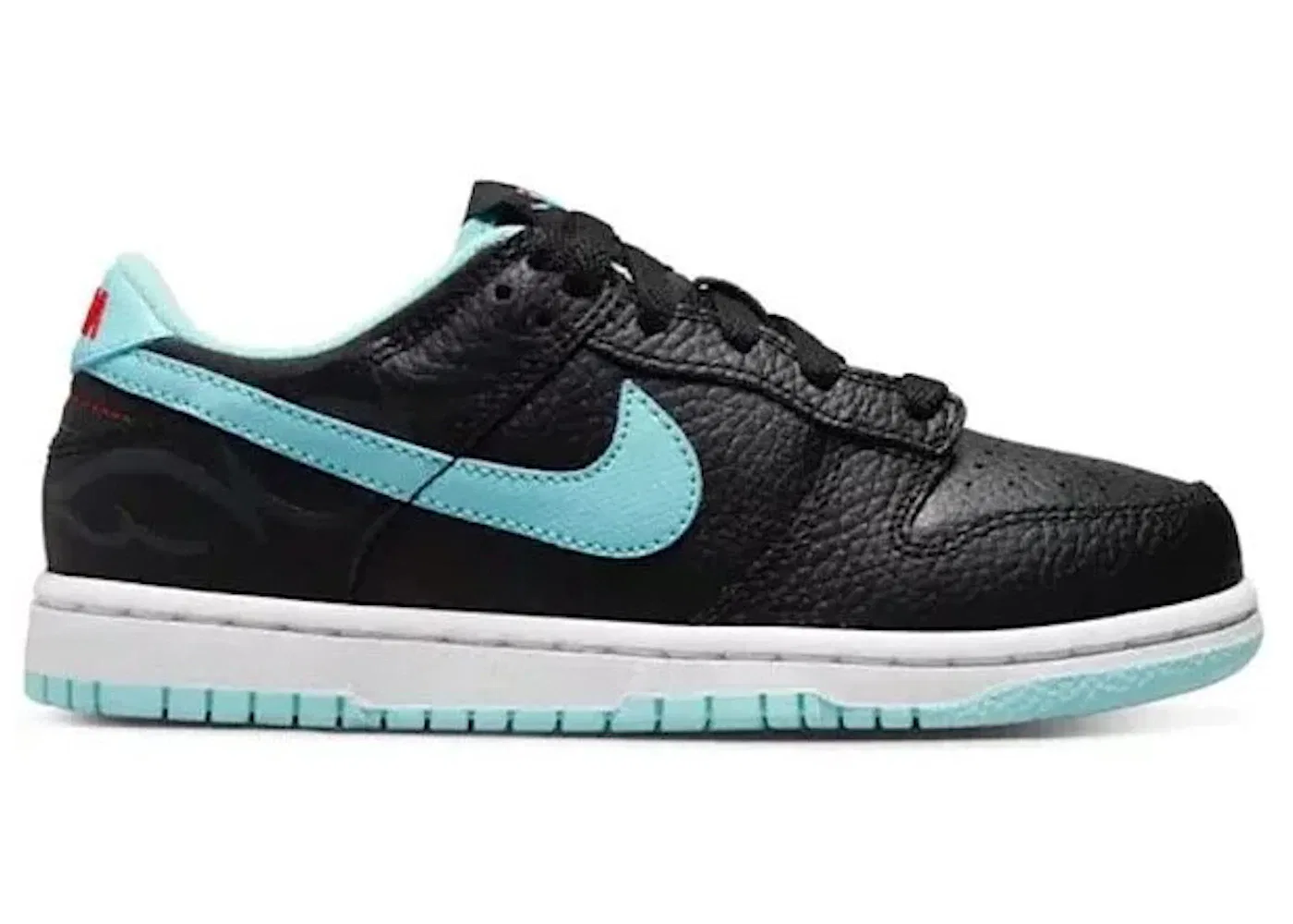 Детские кроссовки Lifestyle Nike Dunk Low SE Nike, Black/White/Chile Red/Copa