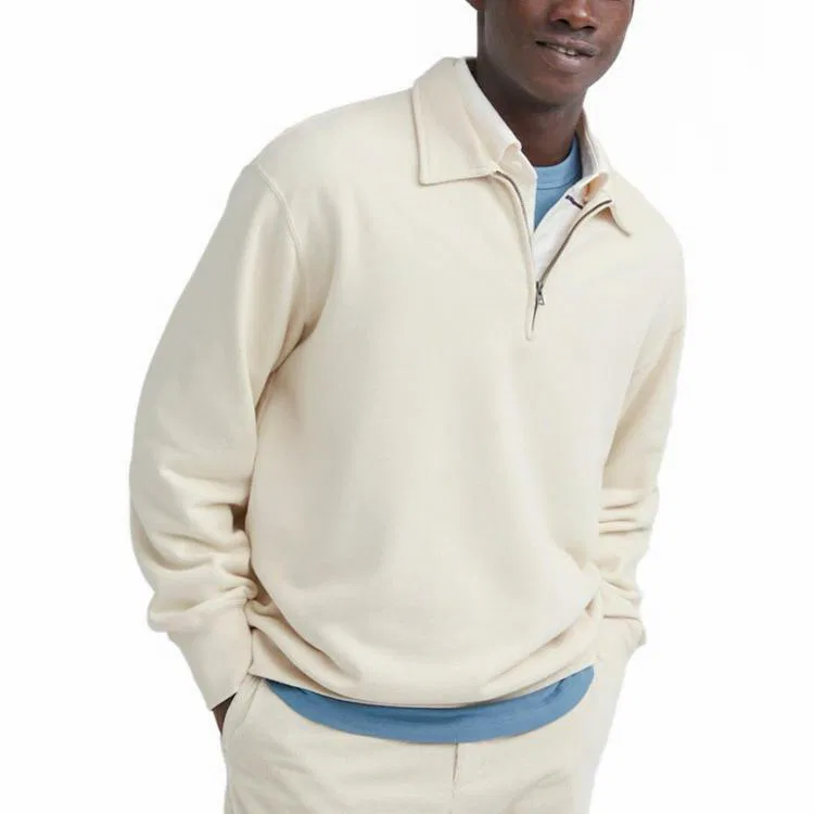 Детский свитшот Unisex Light Beige UNIQLO, Ecru — фото 4
