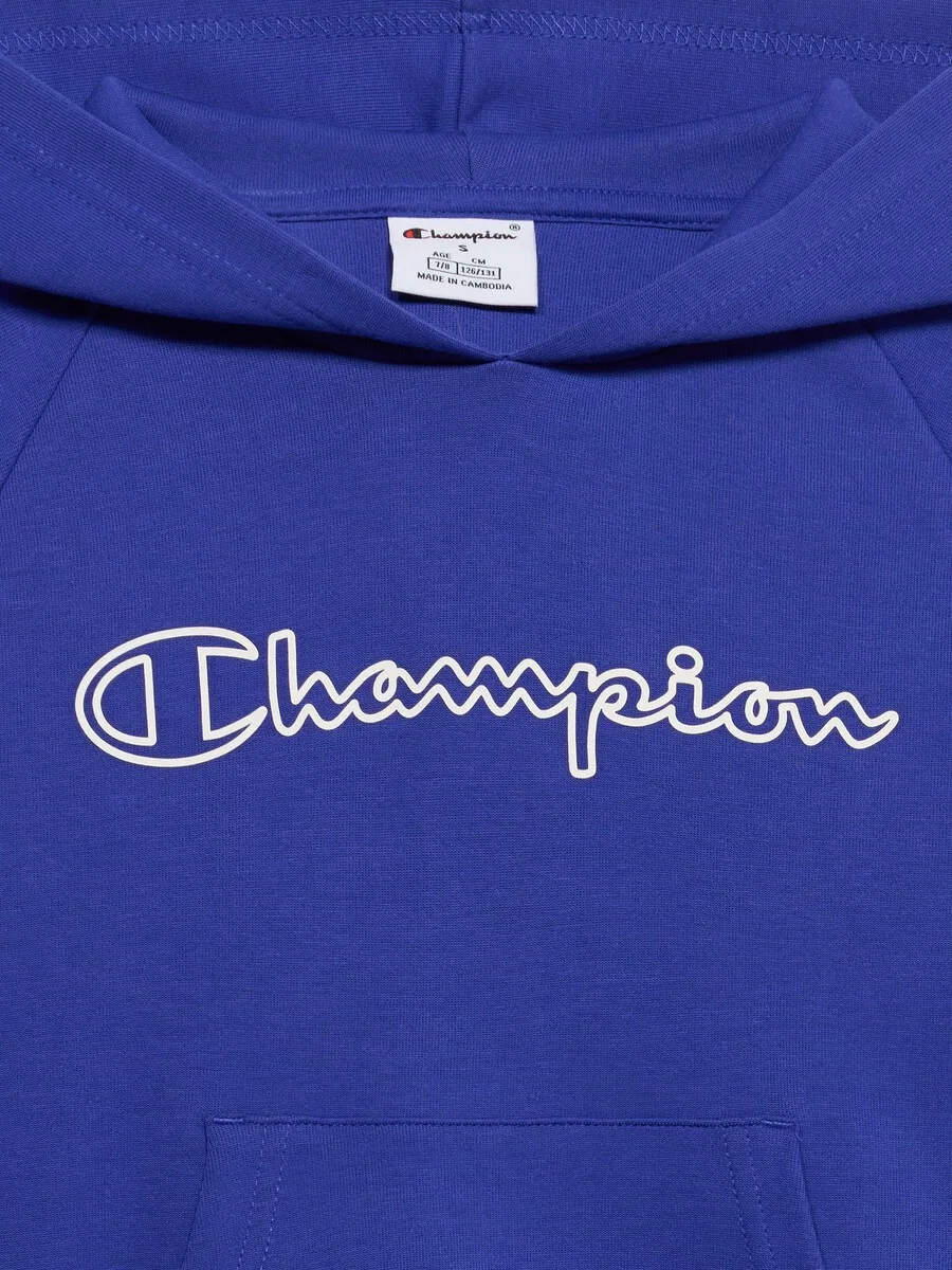 Толстовка Champion кобальтово-синего цвета — фото 4