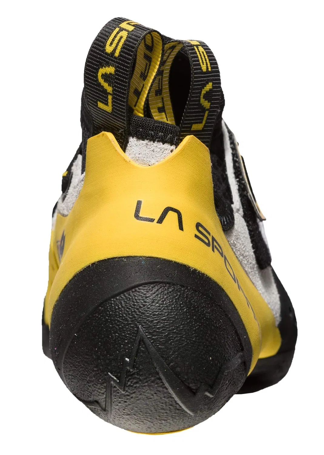 Детские скальные туфли для мальчиков и девочек Solution White/Yellow La Sportiva, Multicoloured White Yellow 000 — фото 4