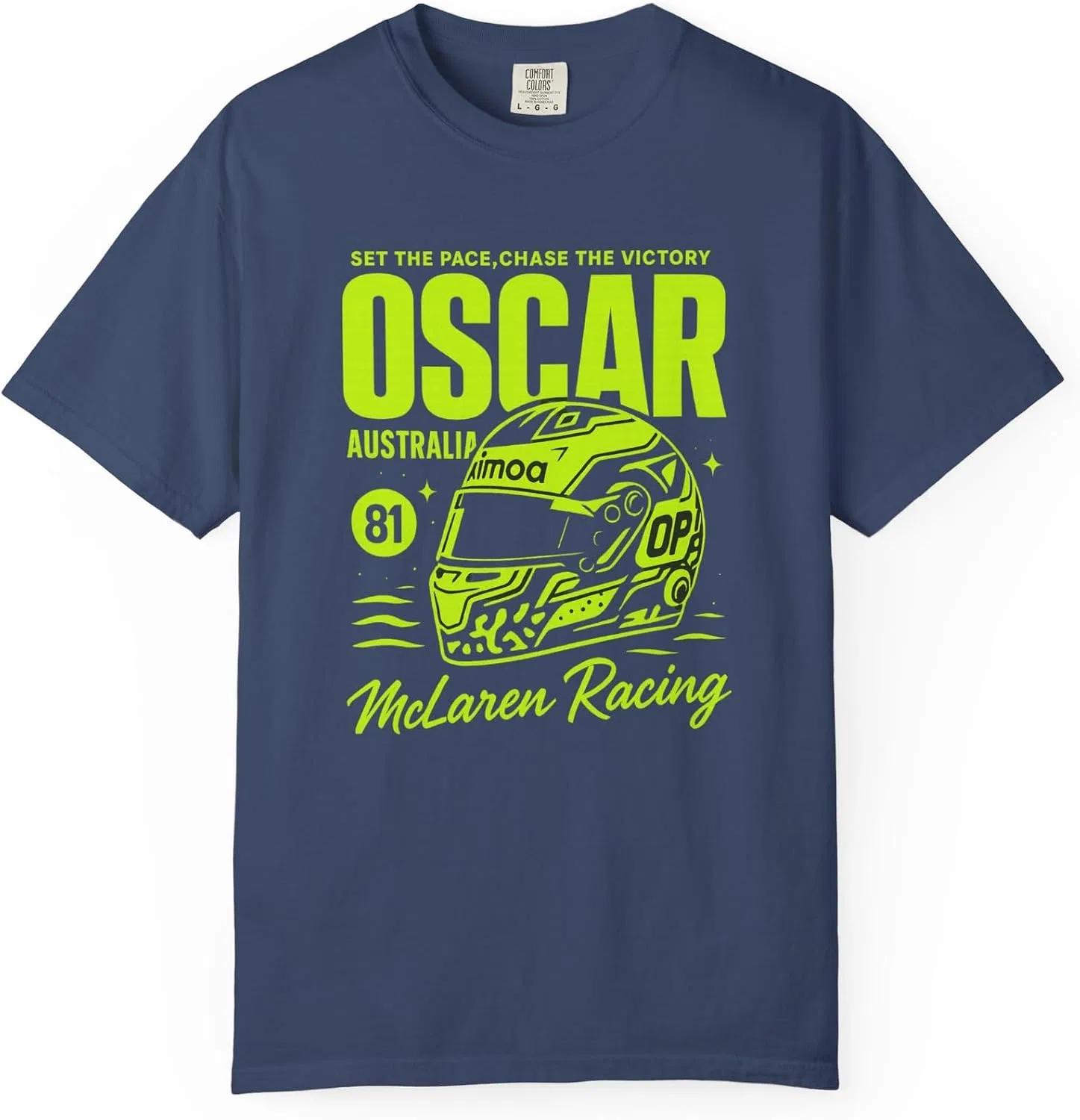 Женская футболка с принтом Oscar Inspired Design, China Blue