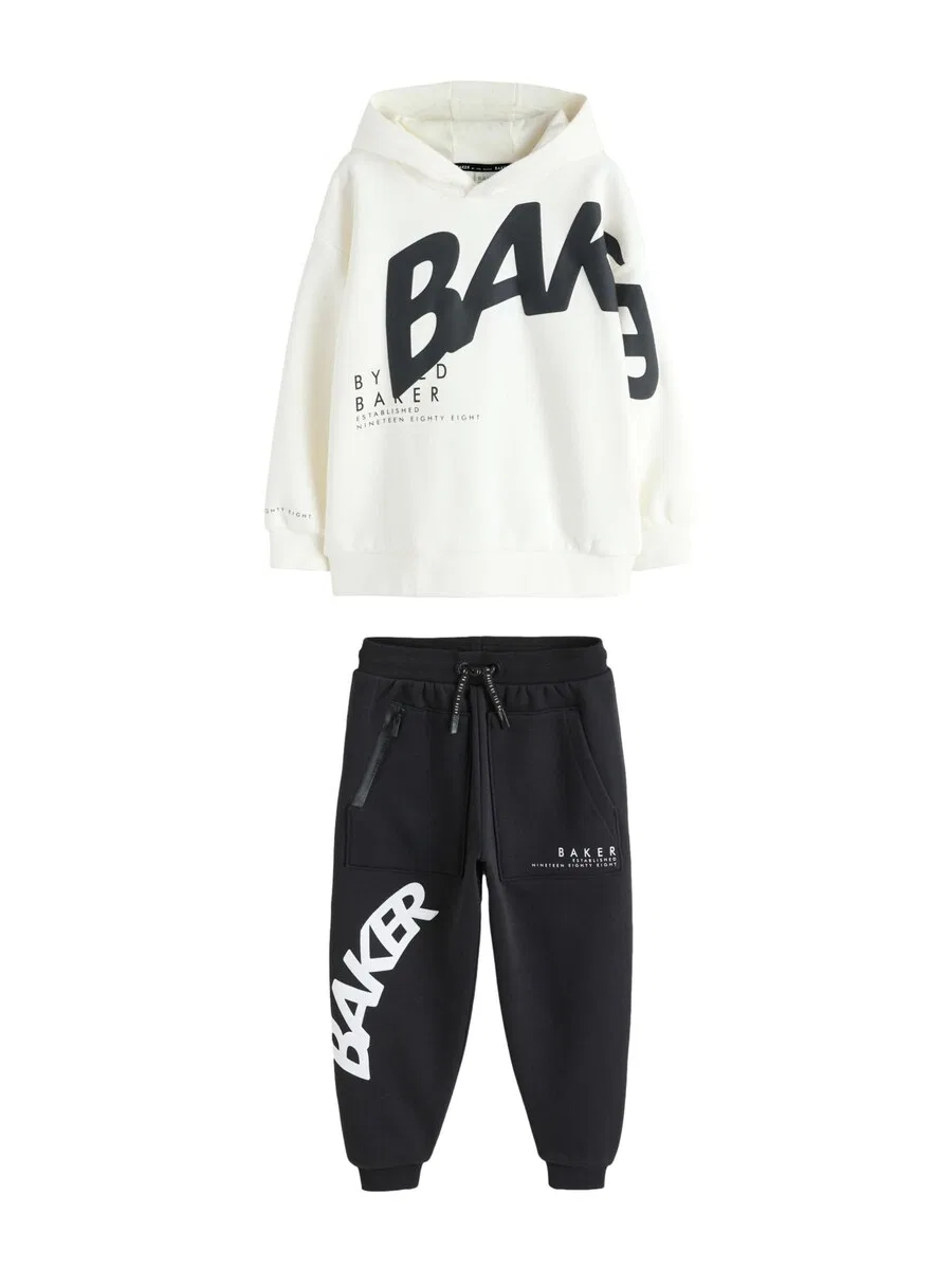 Спортивный костюм Baker by Ted Baker в черном и белом цветах