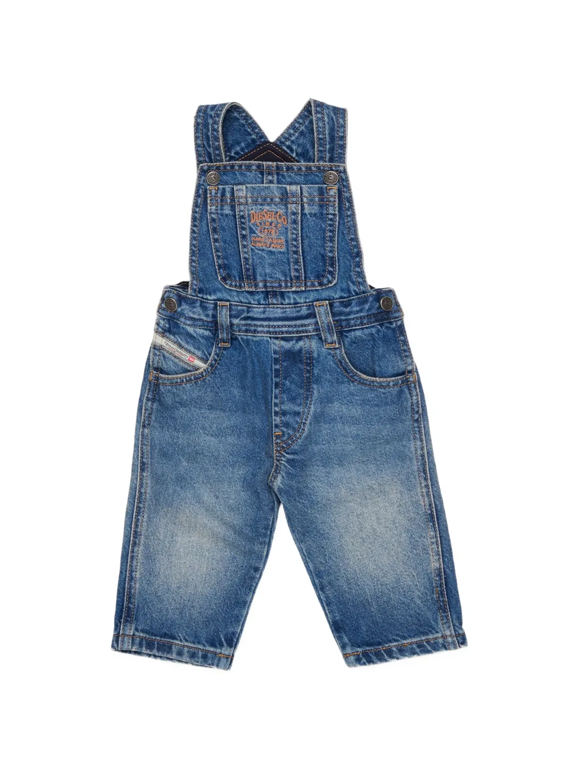 Джинсовый комбинезон Diesel Kids, синий