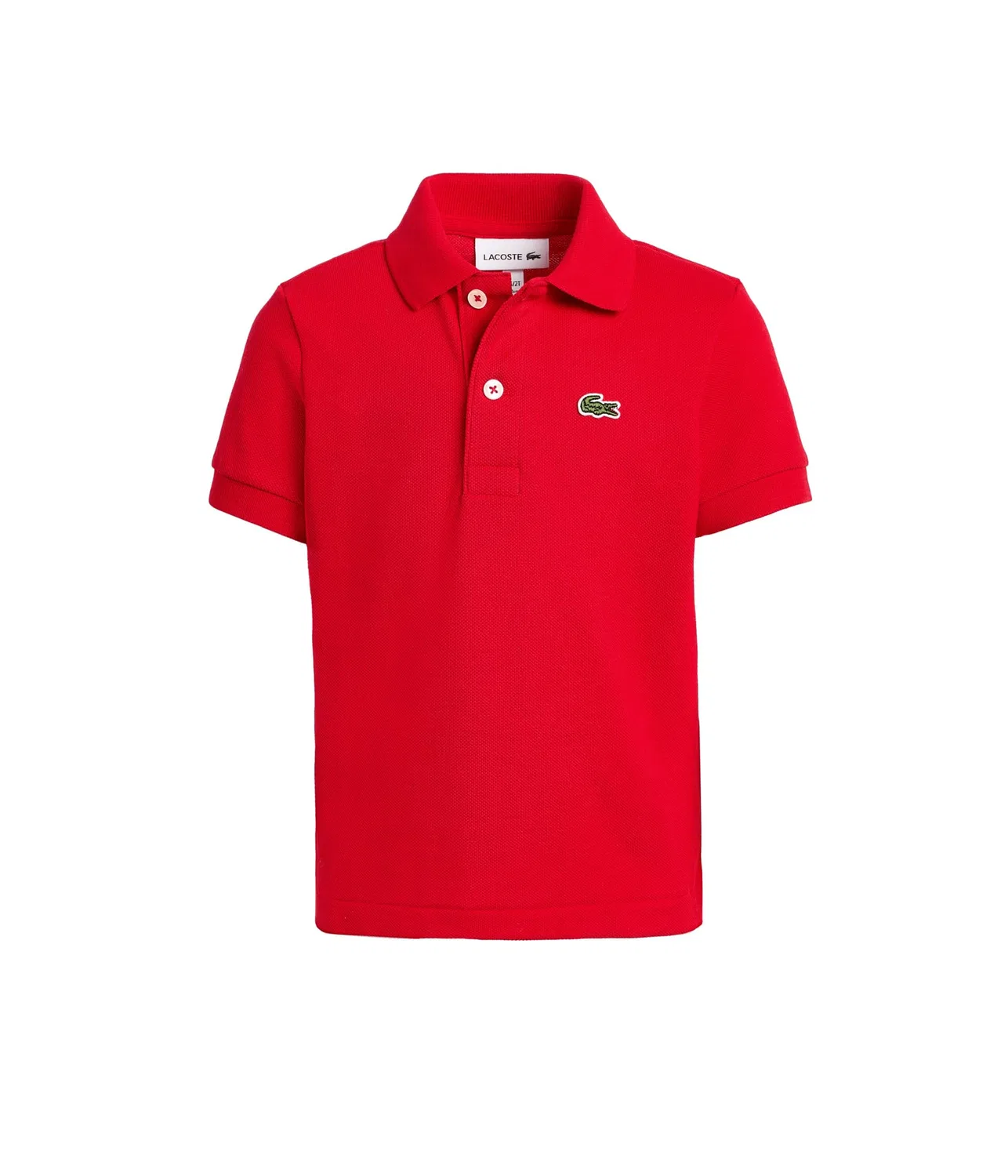Монохромная рубашка поло из пике Lacoste Kids, Rogue