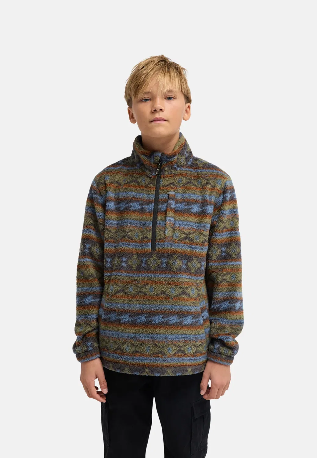 Одежда Jungen 8-16|внешний слой ebbpf03003 - флисовый джемпер Billabong, Rav — фото 2